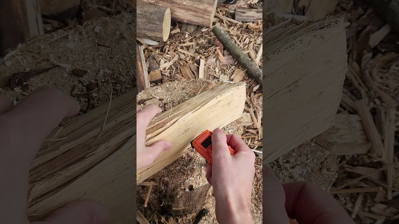 How the STIHL Firewood Moisture Meter works