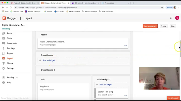 Creating a Blog on Blogger