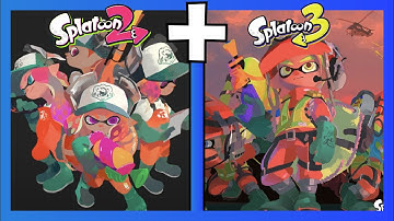 The Splatoon 2 and 3 Salmon Run Trailers are so similar . . .