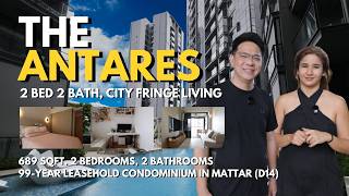 The Antares: 2 Bed 2 Bath, 689 sqft. in a Growing City Fringe District, Right Next To Mattar MRT The Antares: 2 Bed 2 Bath, 689 sqft. in a Growing City Fringe District, Right Next To Mattar MRT