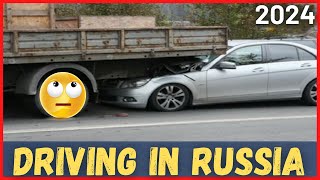 Stupid Russian Drivers - Russian Car Crash - CAR CRASH COMPILATION 2024 &amp;8 (w/ commentary)