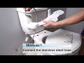 How to install hibbent bidet  2903