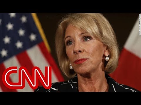 DeVos sEnglish Essayggles to answer questions about schools in home state