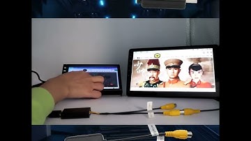 car radio video out adapter USB to cvbs