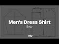 How To Make Men’s Dress Shirt Pattern_Body [Pattern Making Tutorial]