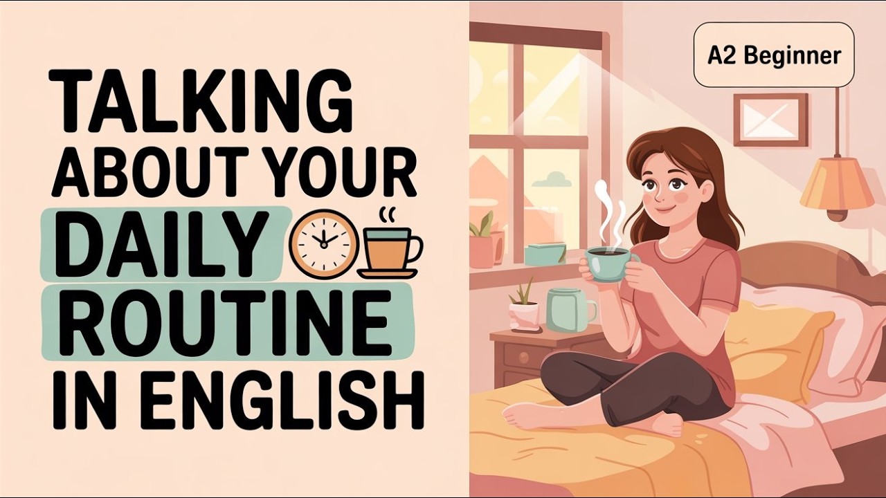 English Podcast | Talking About My Daily Routine | Learn Everyday ...