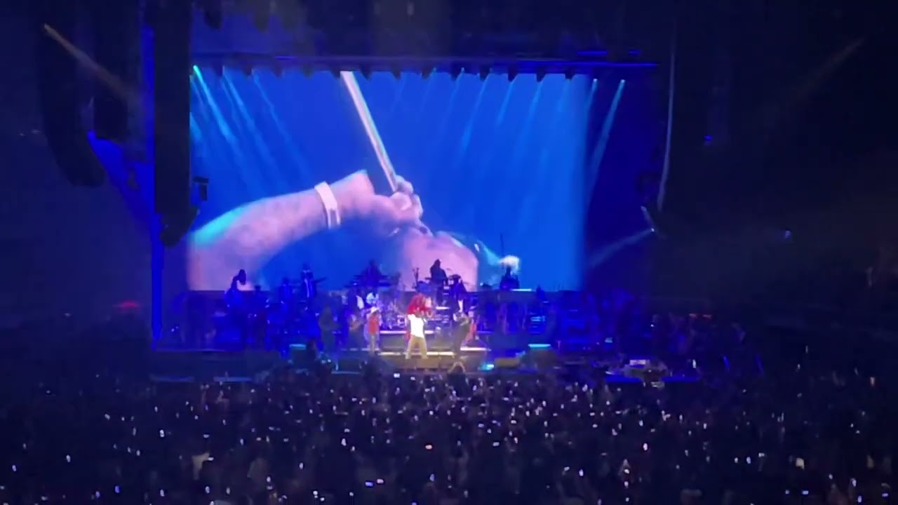 Lil Wayne: Ready or Not freestyle / A Milli @ KIA Forum 2023