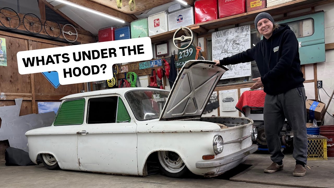 BUILDING THE FRUNK STRUCTURE FOR THE BEETLE PAN SWAPPED 1969 NSU PRINZ 