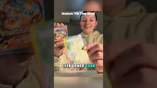 She Opened a GOD PACK?! 🤯 Pokémon Card Unboxing #shorts #pokemoncards #fyp