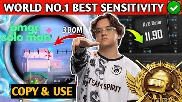 Update 3.9 | KnowMe Sensitivity & Control Code | PMGC Solo Master Settings | PUBG Mobile & BGMI