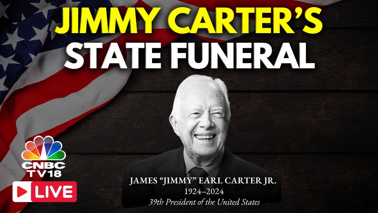 ⁣Jimmy Carter Funeral LIVE: State Funeral Services For Former President Carter in Washington DC |N18G