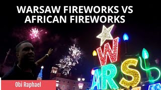 Is this the best crossover fireworks in Europe. #warsaw #poland