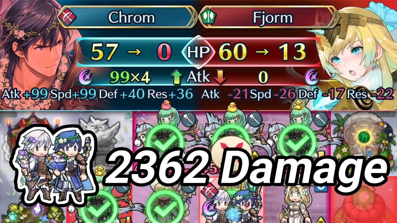 [FEH]Weaving Fighter Ascended Fjorm with Math(2362 Damage) - YouTube