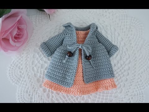 Video: How To Crochet Clothes For Dolls