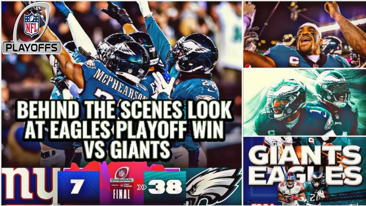 Mini Movie Eagles Giants Playoffs Behind The Scenes YouTube