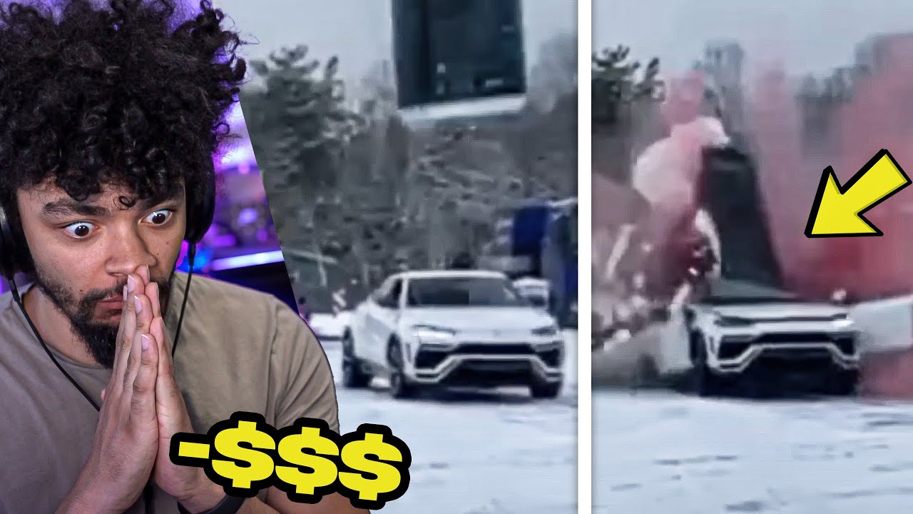 Idiots Crash Expensive Super cars...