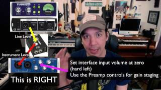 How to Connect a Preamp to your Interface Properly  Are you doing this wrong?
