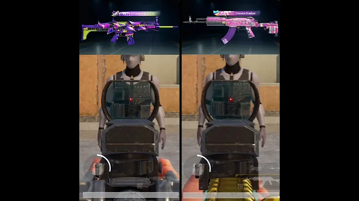 Scar-L v/s M762 Damage 😈🔥#shorts #bgmi #tips