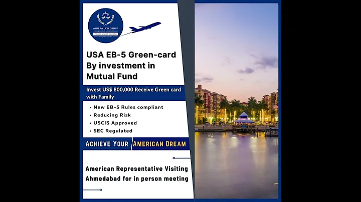 USA EB-5 Green-Card By Investment in Mutual FundInvest US$ 800,000 Receive Green card with Family.