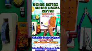 How to Make a Noise Level Indicator |Science Fair Project | DIY Noise Meter|Noise Pollution Detector