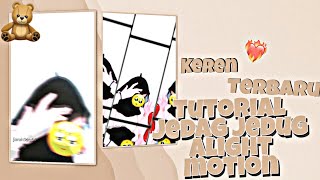 tutorial Jedag Jedug getar Alight Motion Terbaru 2021 | | sound dash uciha