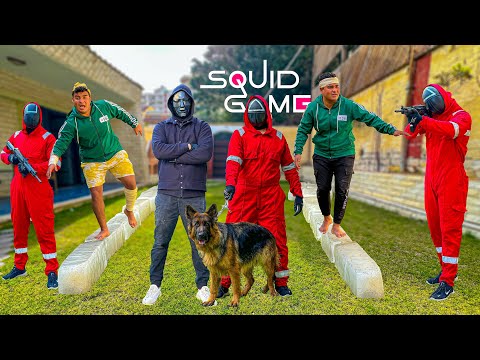 لما تلعب انت واخوك الصغير لعبة الحبار   الجزء الثاني سيف عماد