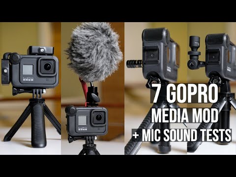 GoPro Hero 8 Media Mod - Testing 7 Microphone Setups - Best GoPro Microphone?