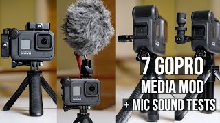 GoPro Hero 8 Media Mod - Testing 7 Microphone Setups - Best GoPro Microphone?