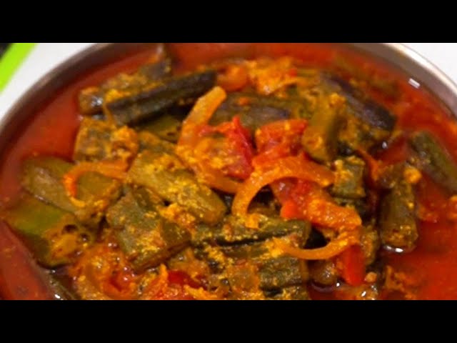 Bhindi Curry | Dahi bhindi recipe | bhindi masala | Dhaba style bhindi ki sabji | Plates Of Love