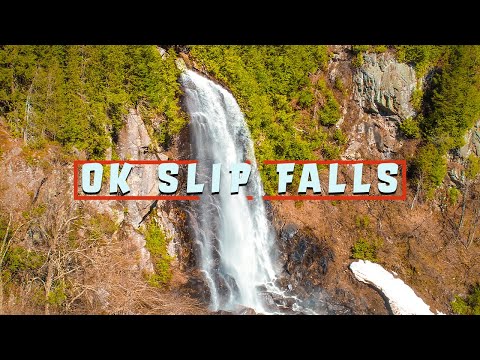 OK Slip Falls, New York Drone Video