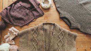 woollentwine fibrestudio podcast - episode 13 - some testknits and what I'm currently knitting on