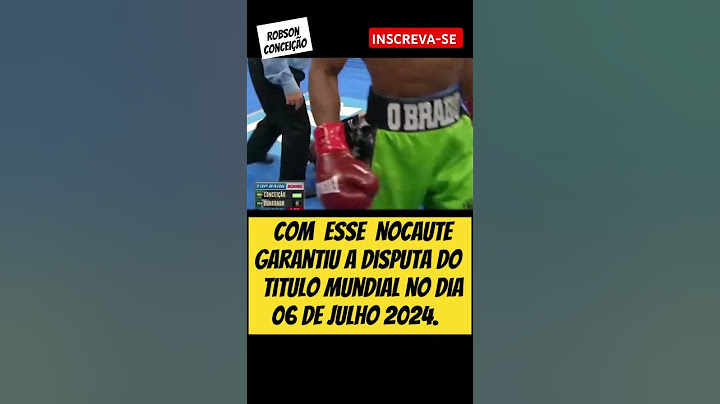 Robson Conceição Nocauteou e vai disputar o título mundial #boxe #boxebrasil #boxeo #boxing #nocaute