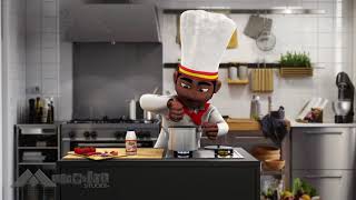 Mr. Chef 60 Seconds Animation Commercial Wip