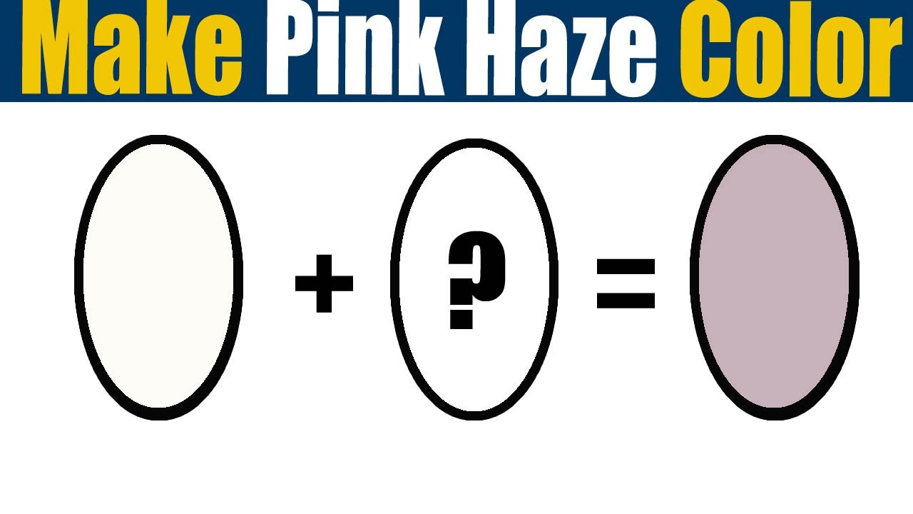 Как сделать акриловую краску цвета «Розовая дымка»