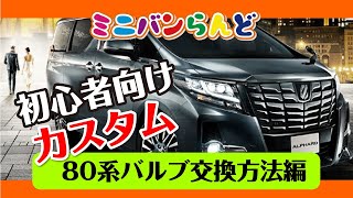 80系　ヘッドライト・フォグバルブ交換方法