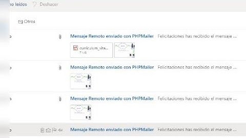 Enviar correos con PHPMailer 2019