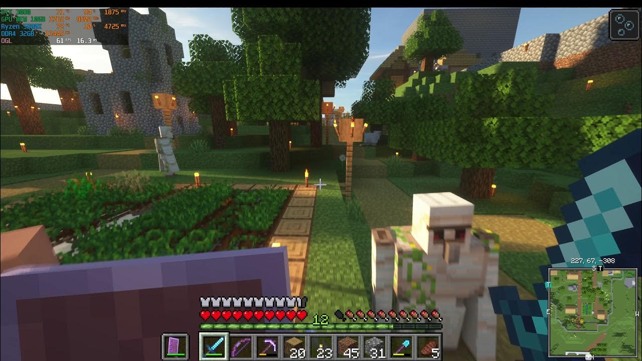 Minecraft(Java) 4K and shaders - YouTube