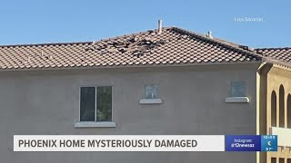 Phoenix roof mysteriously damaged after loud noise shakes house