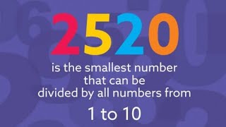 Smallest number which can be exactly divisible by number from  1 to 10 ।। #LCM #mathsquestion