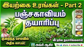 இயற்கை உரங்கள் Part 2: வீட்டிலேயே எளிதாக பஞ்சகாவியம் தயாரிப்பது எப்படி? | Agri Asir | Panchagavyam 