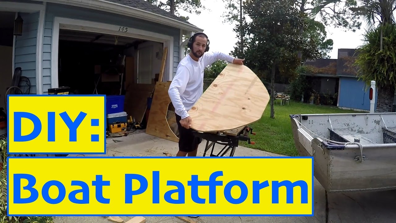 DIY Project: Bass/Jon boat platform and Trolling Motor 