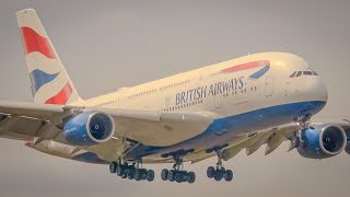 Plane Spotting at Miami International Airport (A380, 747, 777)
