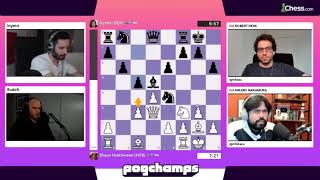 Nymn vs hutch chess.com pogchamps |nymn stuns in game 1 of
championship bracket quarterfinals