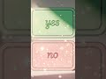 Yes or no challenge #pick one kick one #yes or no challenge for Artists #choose one for yourself...