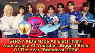 STRAY KIDS Made An Electrifying Appearance At Youtube's Biggest Event Of The Year, Brandcast 2024