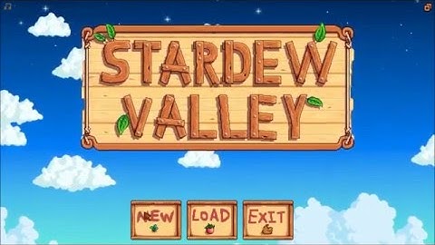 Stardew Valley Part 1 - Intro -  (No Commentary)