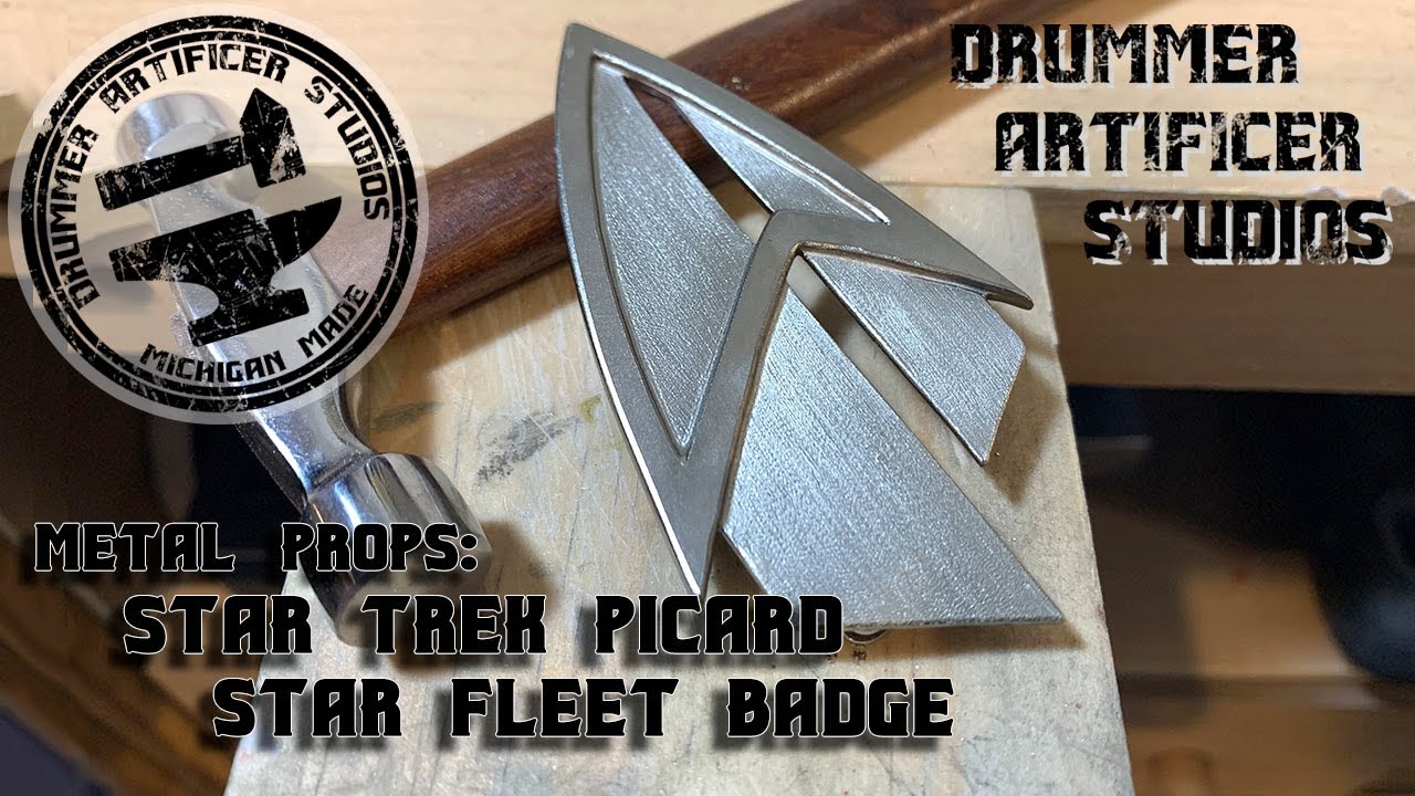 Star Trek: Picard Starfleet Badge Laser Engraved SIC Tumbler