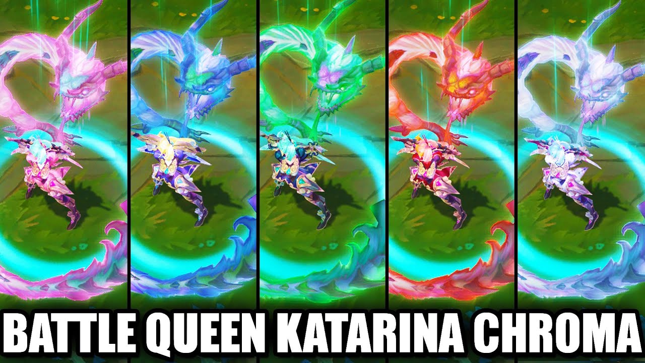 Made some Battle Queen Chromas : r/QiyanaMains