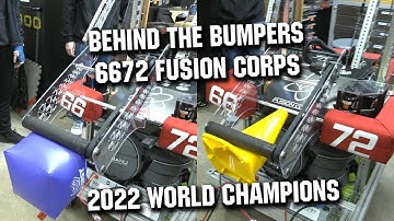 Behind the Bumpers | 6672 Fusion Corps | Charged Up Robot Overview