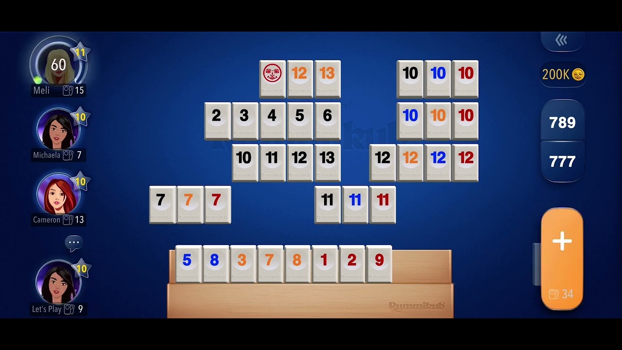 How to play Rummikub and get coins YouTube